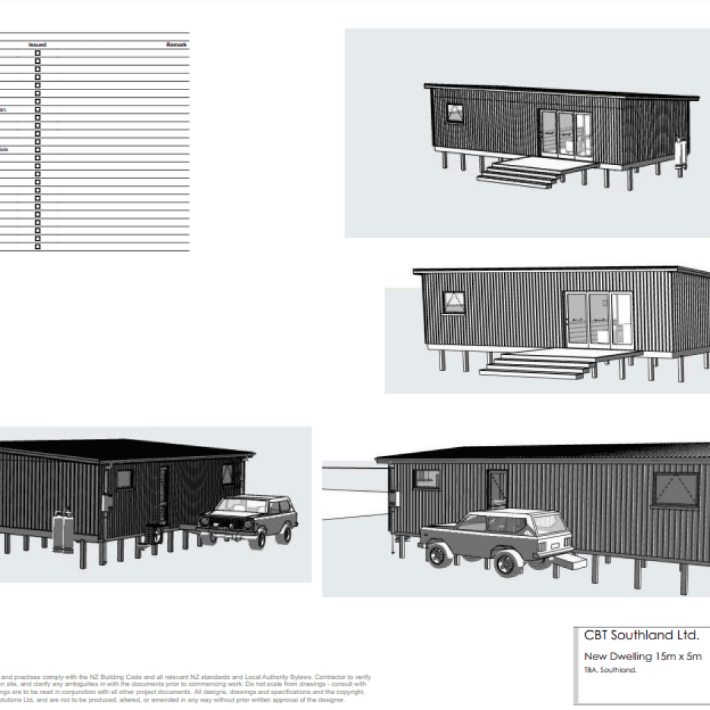 Architect Plans 11.9m x 5.0m